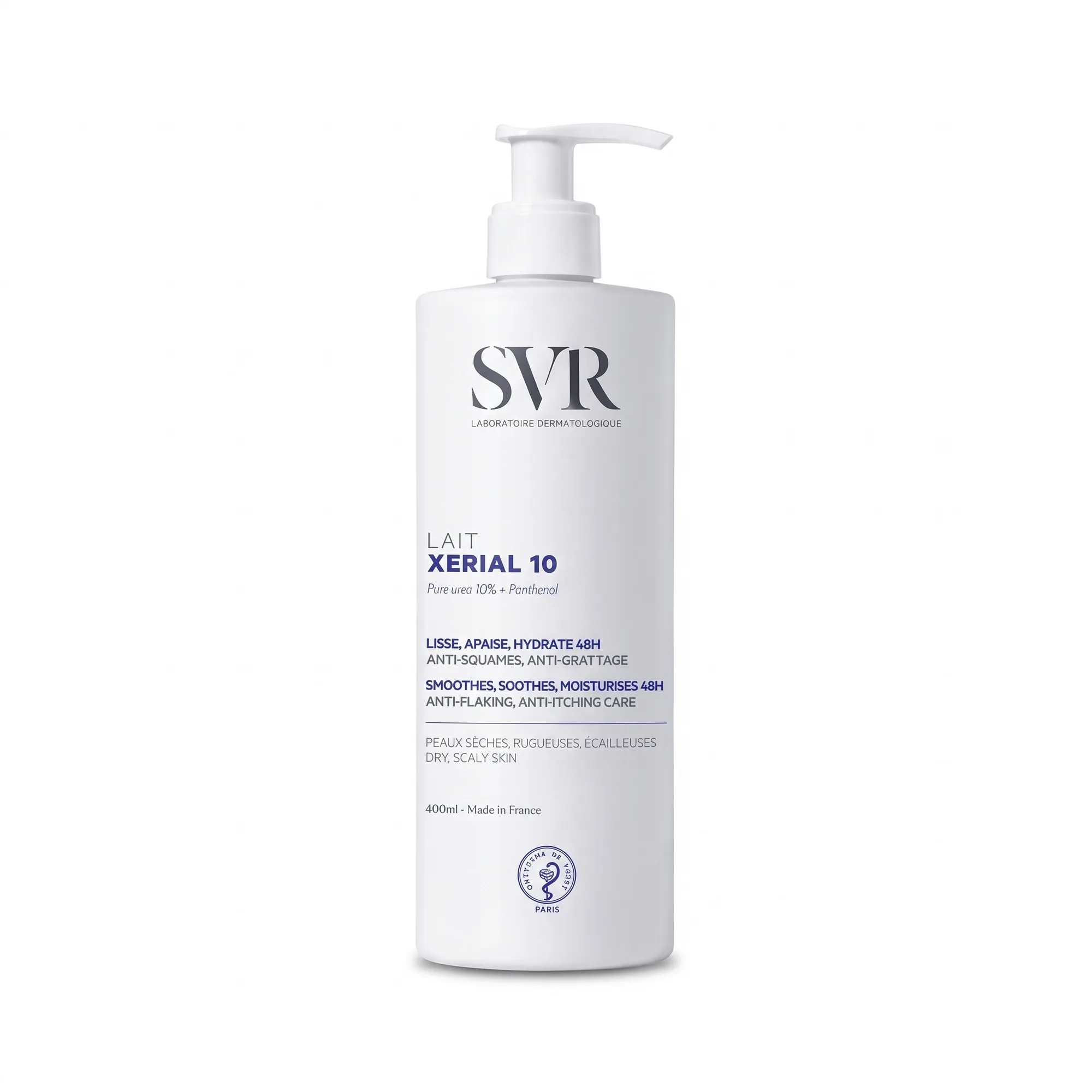 SVR XERIAL 10 LAIT CORPS ANTI SQUAMES